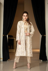 BANARSI JACKET WITH RAWSILK SUIT