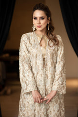 BANARSI JACKET WITH RAWSILK SUIT