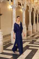 NAVY BLUE KAFTAN - SORINA