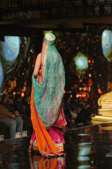HOT PINK MEHNDI DRESS