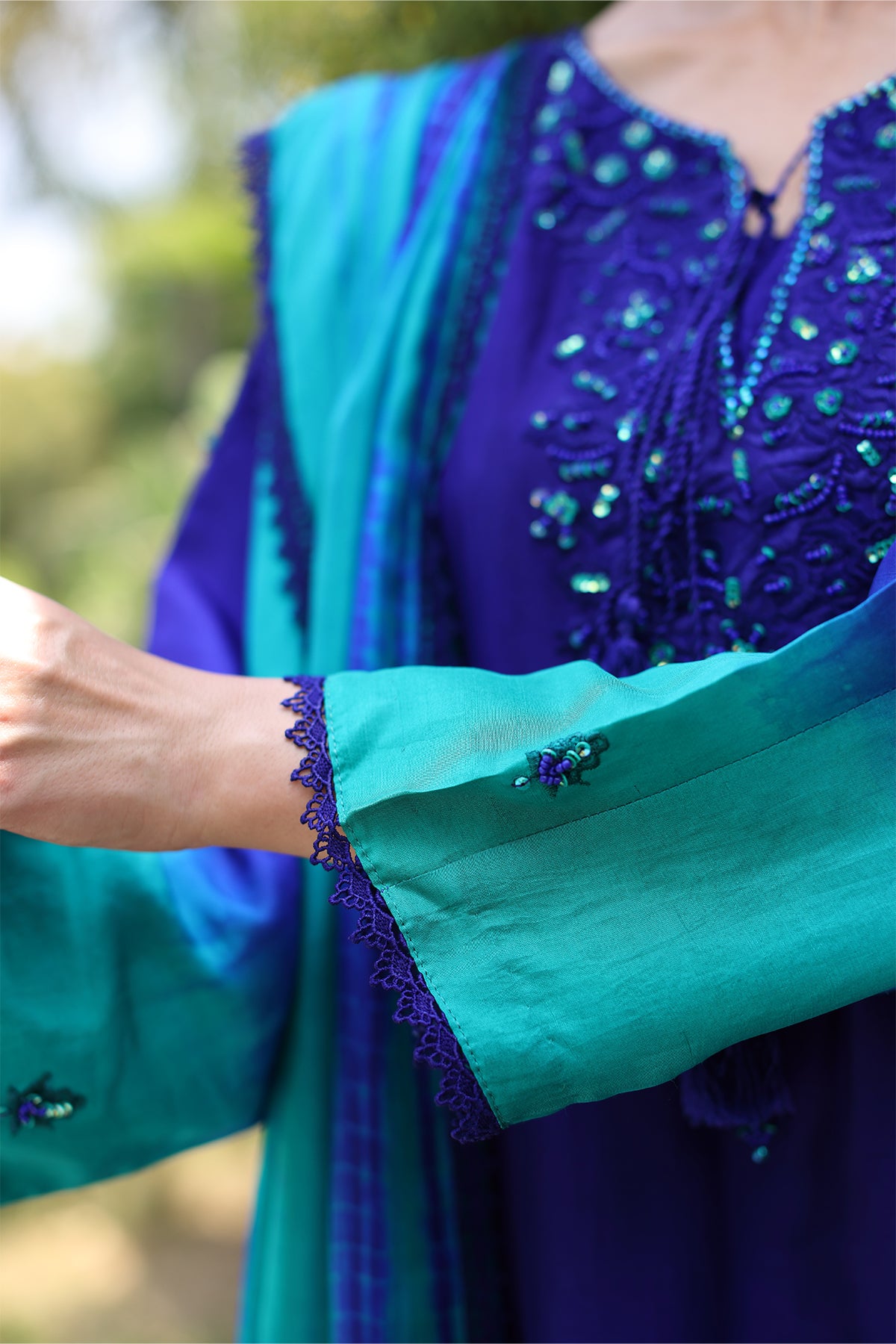 PARINEET SILK SUIT