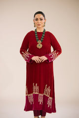 ELEGANT VELVET DRESS